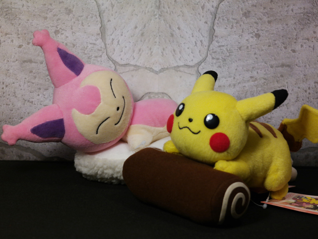 DELCATTY SKITTY Pokemon Center Plush Pokedoll stuffed Sitting Cuties FIT  Set NEW